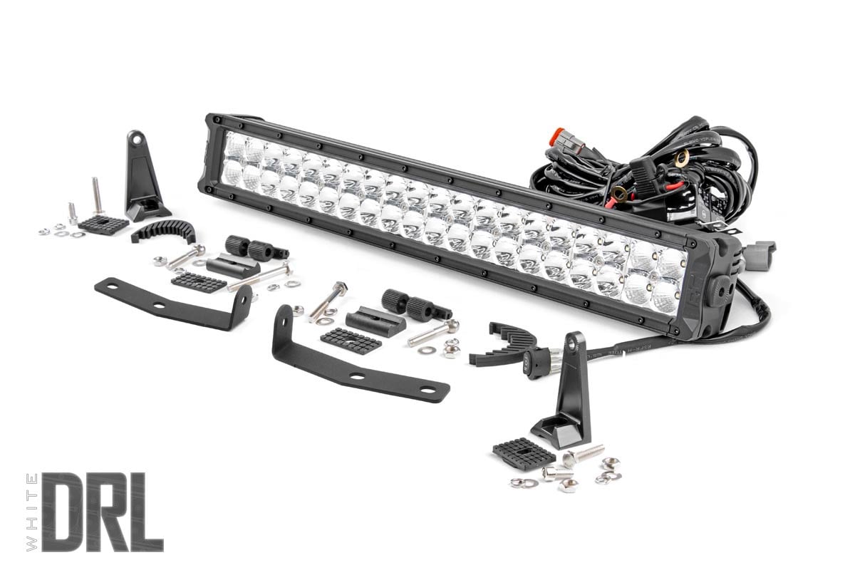 Nissan Titan XD LED Light Kit - Bumper Mount - Rough Country - 20